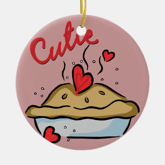 Ornement de tarte de Cutie (Devant)