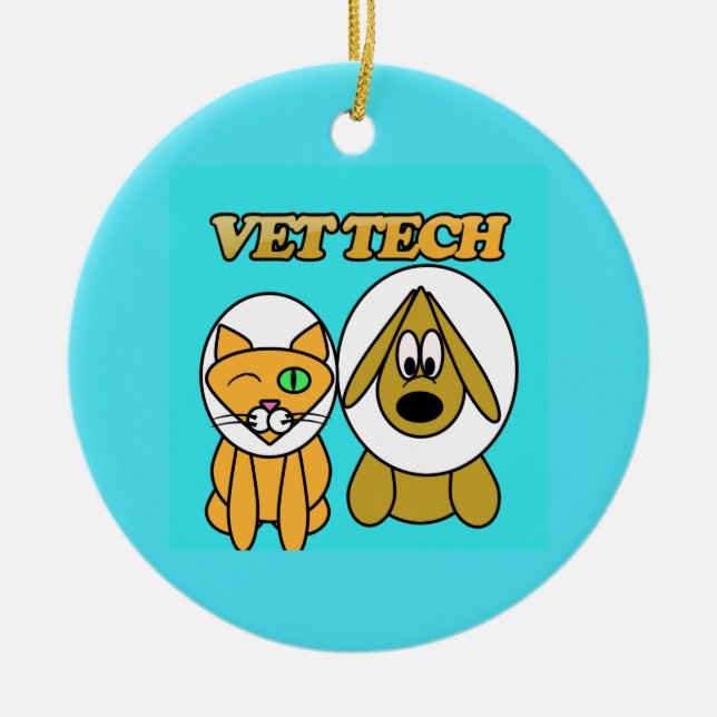 ornement de technologie de vétérinaire (Devant)