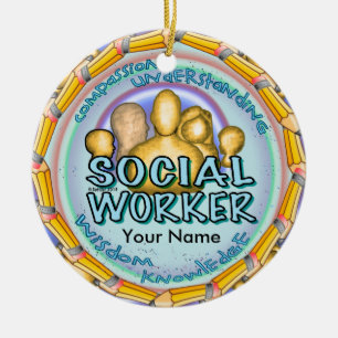 Ornement de travailleur social