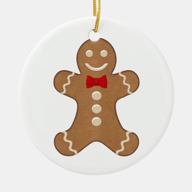 Ornement de vacances de Noël de biscuit de (Devant)