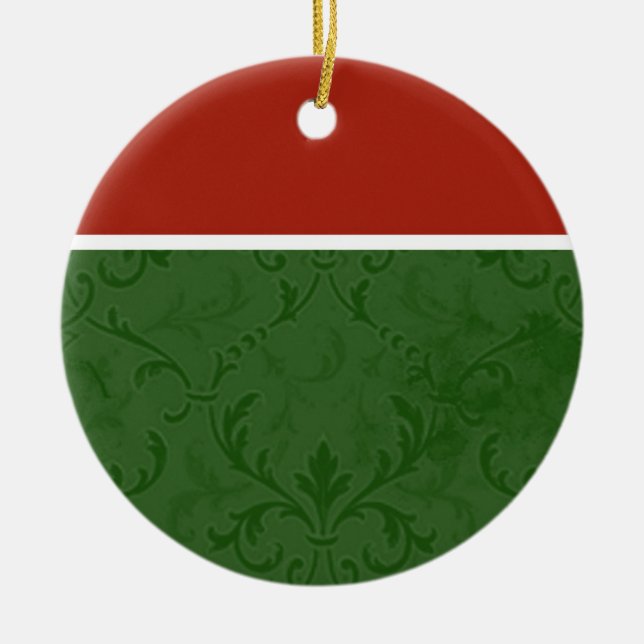 Ornement de vacances d'élégance de Noël (Devant)