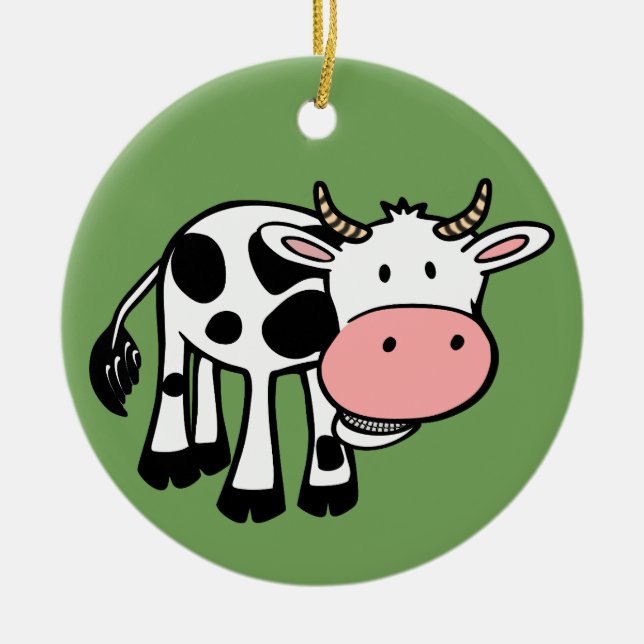 ornement de vache de campagne (Devant)