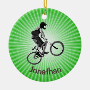 Ornement de vélo personnalisé