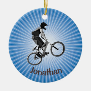 Ornement de vélo personnalisé