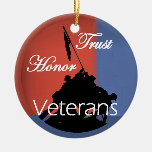 Ornement de vétérans d'honneur (Devant)