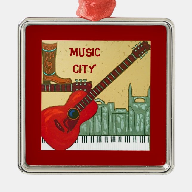 Ornement de ville de musique (Devant)