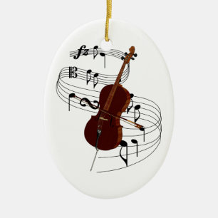 Ornement de violoncelle