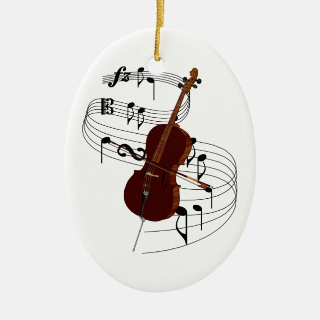 Ornement de violoncelle (Devant)