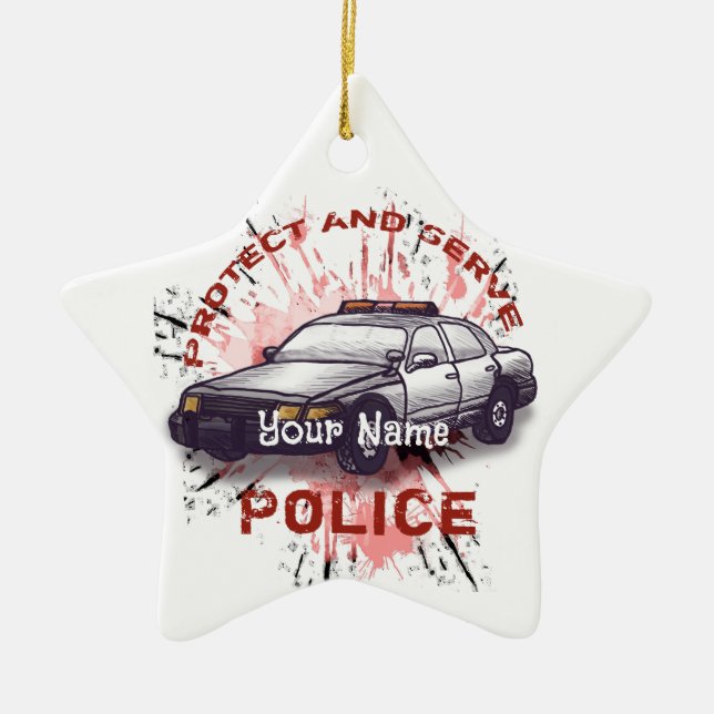 Ornement de voiture de police (Devant)
