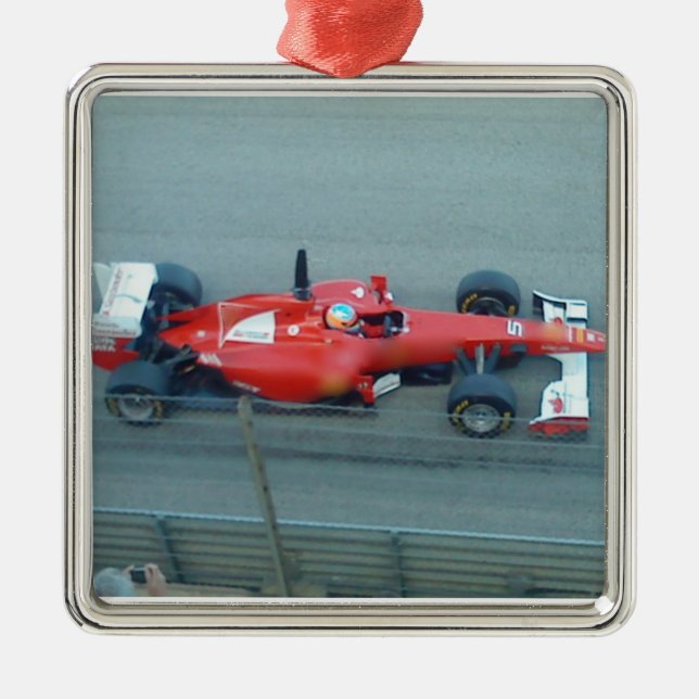 Ornement de voiture Red Racing (Devant)