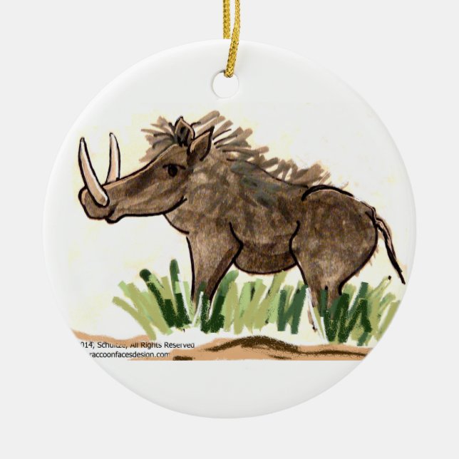 Ornement de Warthog (Devant)