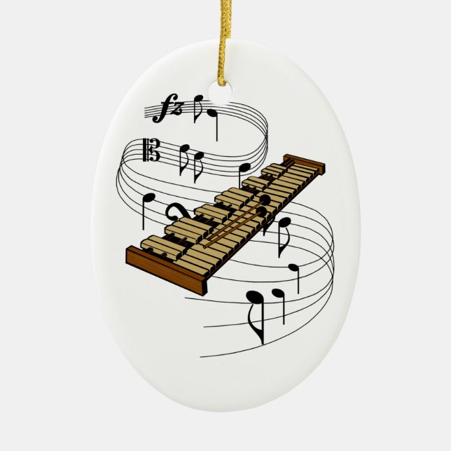 Ornement de xylophone (Devant)