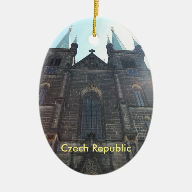 Ornement d'église de Prague de République Tchèque (Devant)