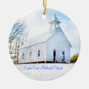 Ornement d'église méthodiste de crique de Cades -