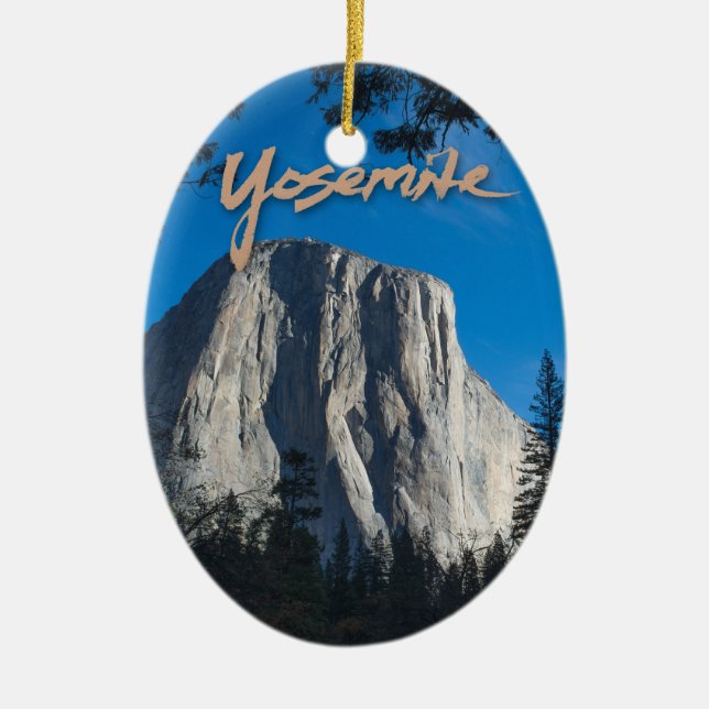 Ornement d'EL Capitan Yosemite (Devant)
