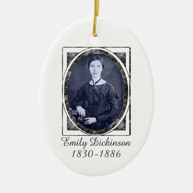 Ornement d'Emily Dickinson (Devant)