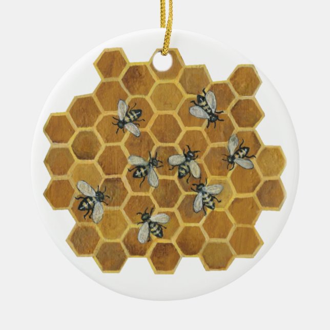 Ornement des abeilles II de miel (Devant)