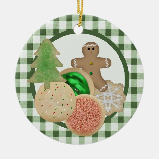 Ornement des cookies de Noël (Devant)