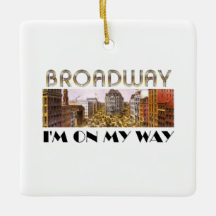 Ornement d'étoile de Broadway de PIÈCE EN T