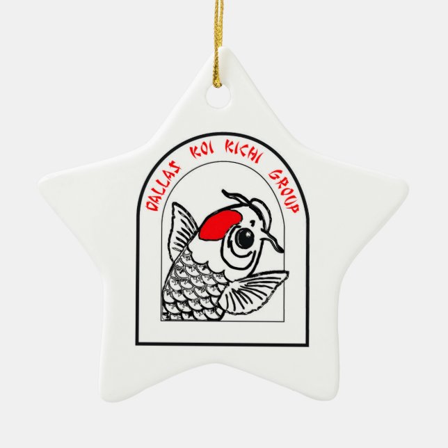 Ornement d'étoile de DKK (Devant)