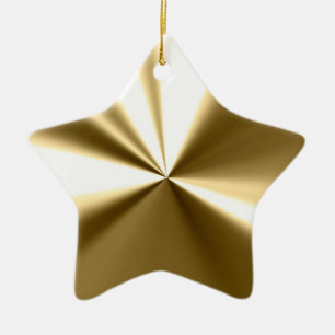 Ornement d'étoile d'or