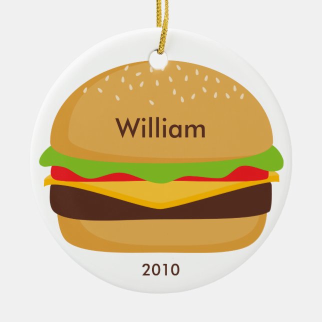 Ornement d'hamburger (Devant)