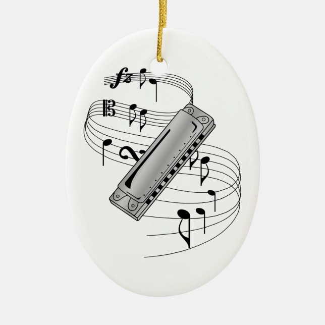 Ornement d'harmonica (Devant)