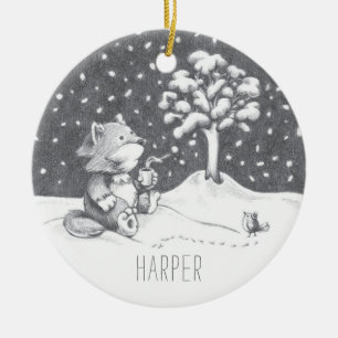 Ornement d'hiver Lil Wolf