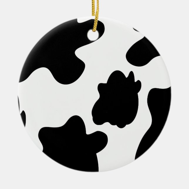 Ornement d'impression de vache (Devant)