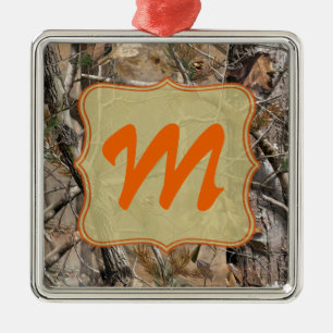 Ornement d'initiale de monogramme de chasse de