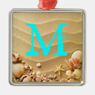 Ornement d'initiale de monogramme d'Hawaï de