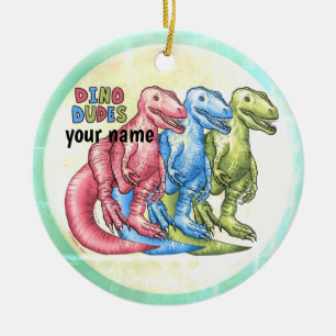 Ornement Dinosaures Dino Dudes