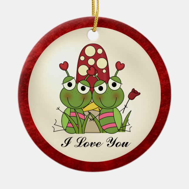 Ornement d'insecte d'amour (Devant)