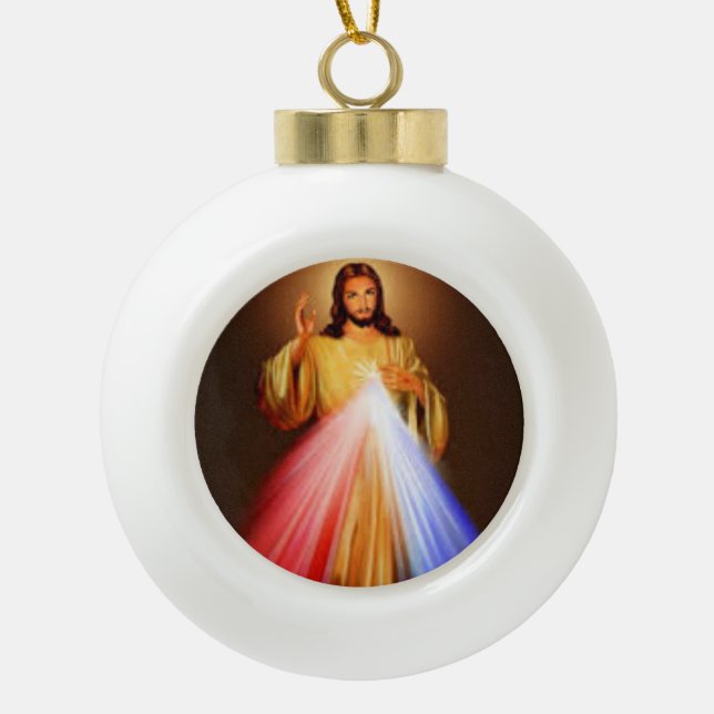 Ornement divin de Noël de pitié (Devant)