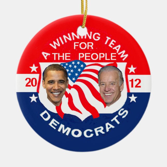 Ornement d'Obama 2012 (Devant)