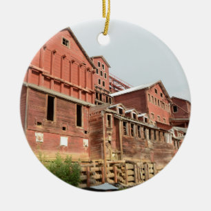 Ornement Doberman blanc