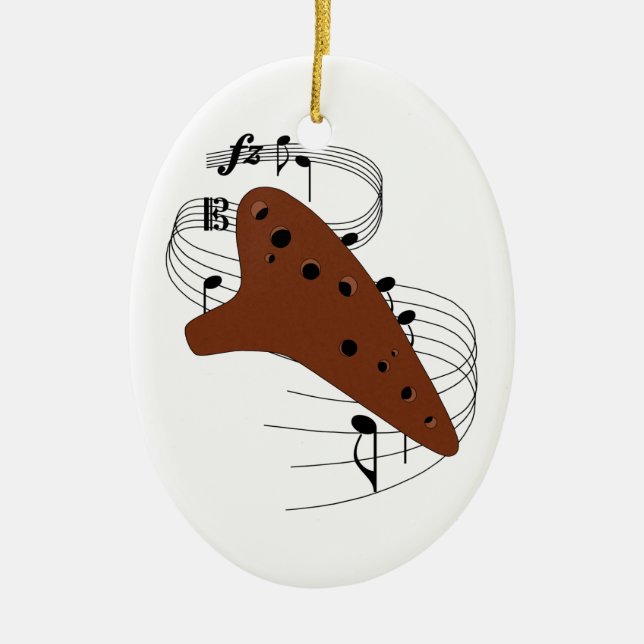 Ornement d'ocarina (Devant)