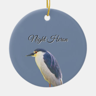 Ornement d'oiseau de nuit Heron
