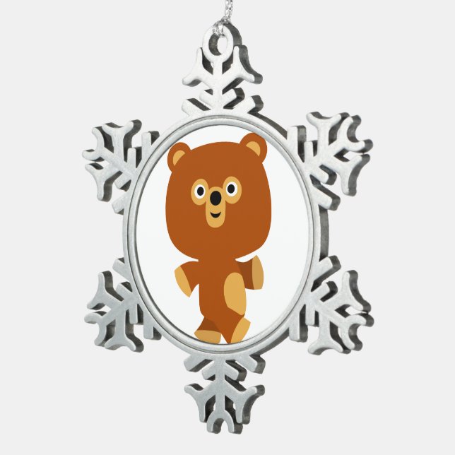 Ornement d'ours d'égout de l'ours de caricature do (Vue impression)