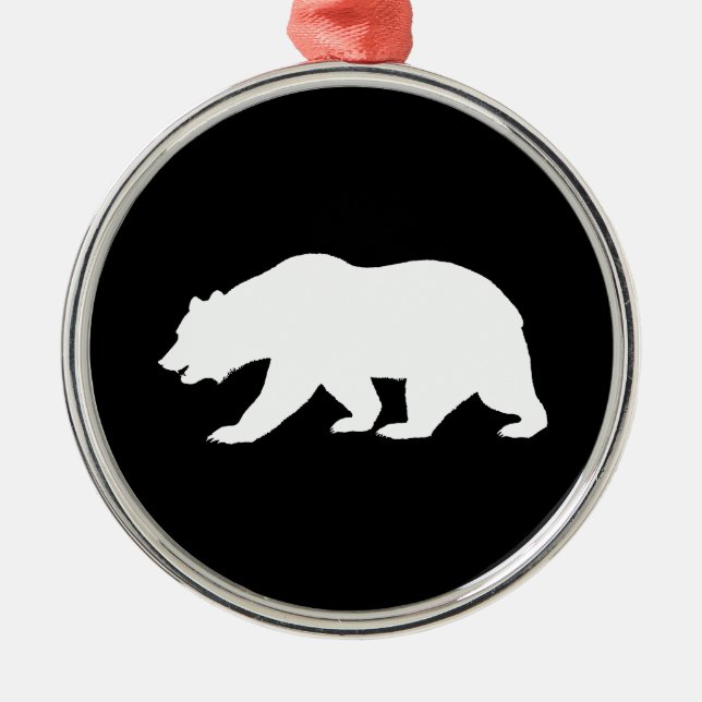 Ornement d'ours grizzli (Devant)
