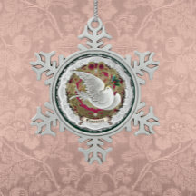 Ornement Dresden Dentelle Dove