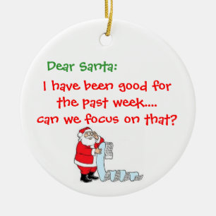 Ornement drôle de Noël