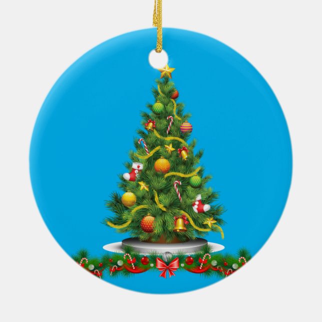 Ornement du Cercle de Noël, Arbre de Noël (Dos)