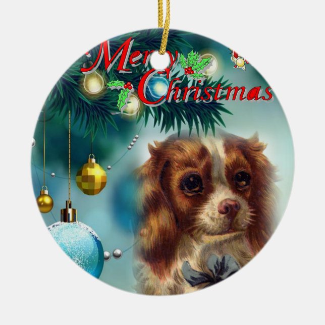 Ornement du Cercle de Noël, Joyeux Noël (Devant)