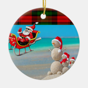 Ornement du Cercle de Noël, Snowman