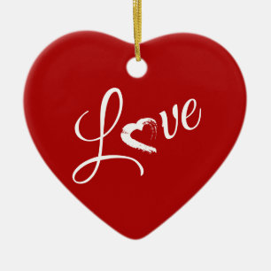 Ornement du coeur de la lune