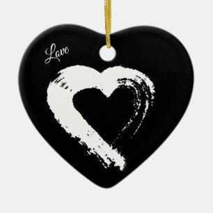 Ornement du coeur de la lune