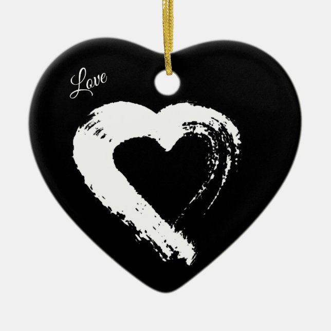 Ornement du coeur de la lune (Devant)