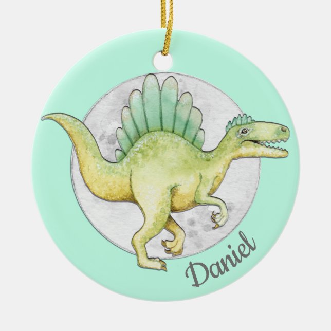 Ornement du dinosaure de spinosaure (Devant)