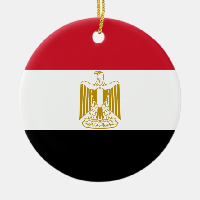 Ornement du drapeau égyptien (Devant)
